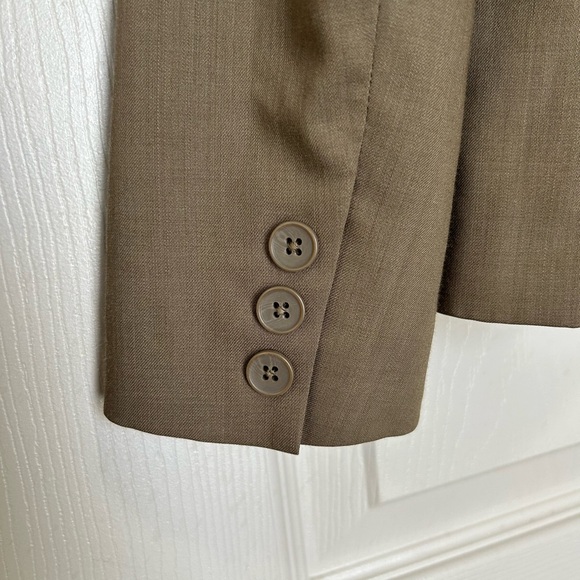 G2000 Women's Dark Brown 3-button Blazer - Picture 8 of 9